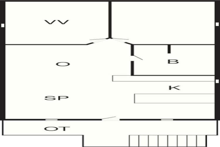 4 Person Holiday Home In B Rkop 宝可波 外观 照片