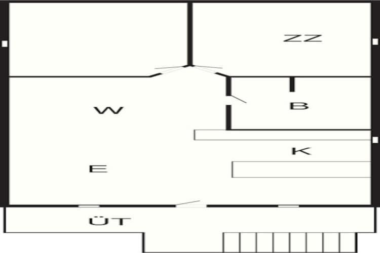 4 Person Holiday Home In B Rkop 宝可波 外观 照片